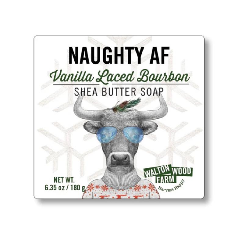Naughty AF Vanilla Shea Butter Soap-Bar Soap-Balderson Village Cheese Store