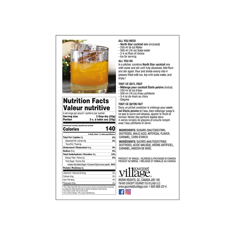 North Star Sipper Drink Mix-Drink Mix-Balderson Village Cheese Store