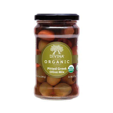 Organic Pitted Greek Olive Mix-Olives-Balderson Village Cheese Store
