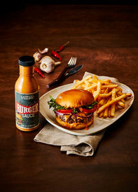 Spicy Garlic Burger Sauce