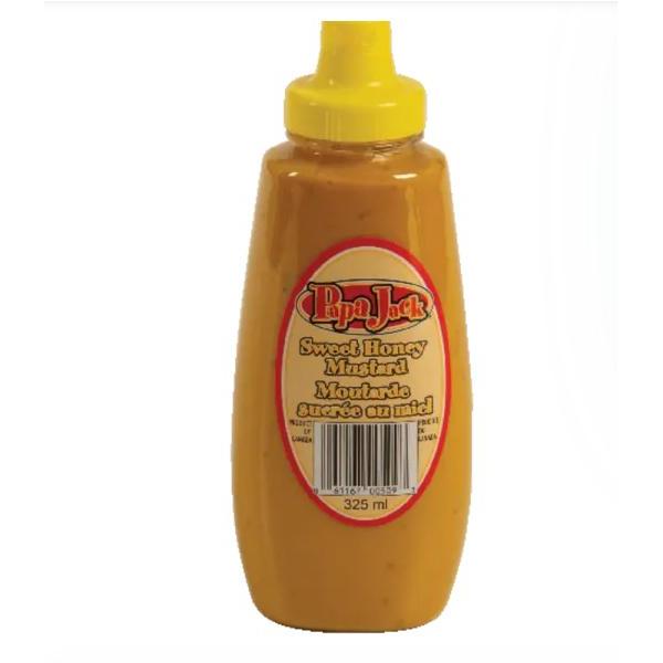 Papa Jack Sweet Honey Mustard - Squeeze Bottle