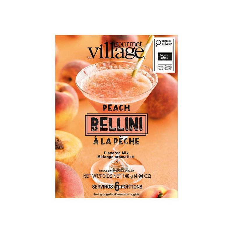 Peach Bellini Drink MIx-Mix-Balderson Village Cheese Store