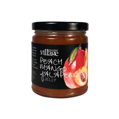 Peach Mango Jalapeno Jelly Cheese Topping-spreads-Balderson Village Cheese Store