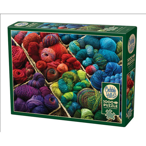 Plenty of Yarn Puzzle-Jigsaw Puzzles-Balderson Village Cheese Store