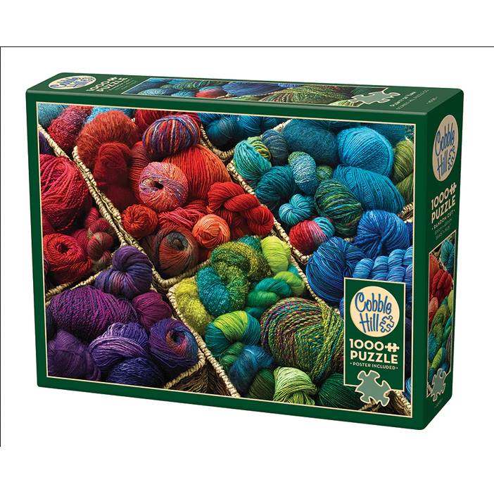 Plenty of Yarn Puzzle-Jigsaw Puzzles-Balderson Village Cheese Store