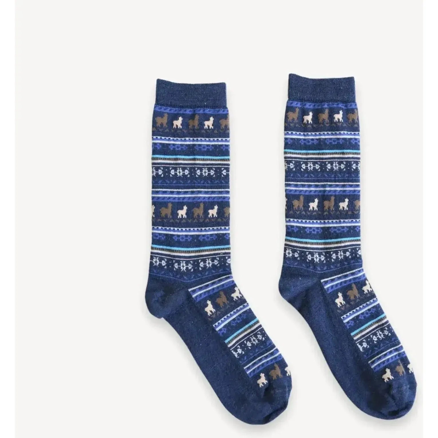 Print Alpaca Socks-Socks-Balderson Village Cheese Store