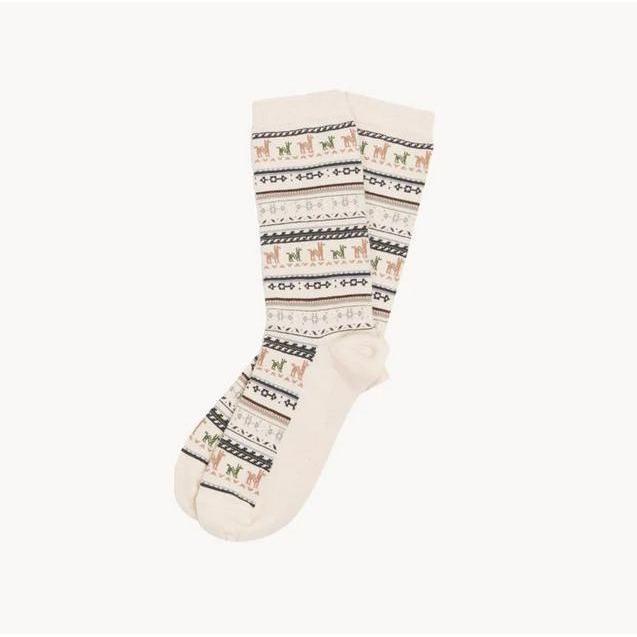 Print Alpaca Socks-Socks-Balderson Village Cheese Store