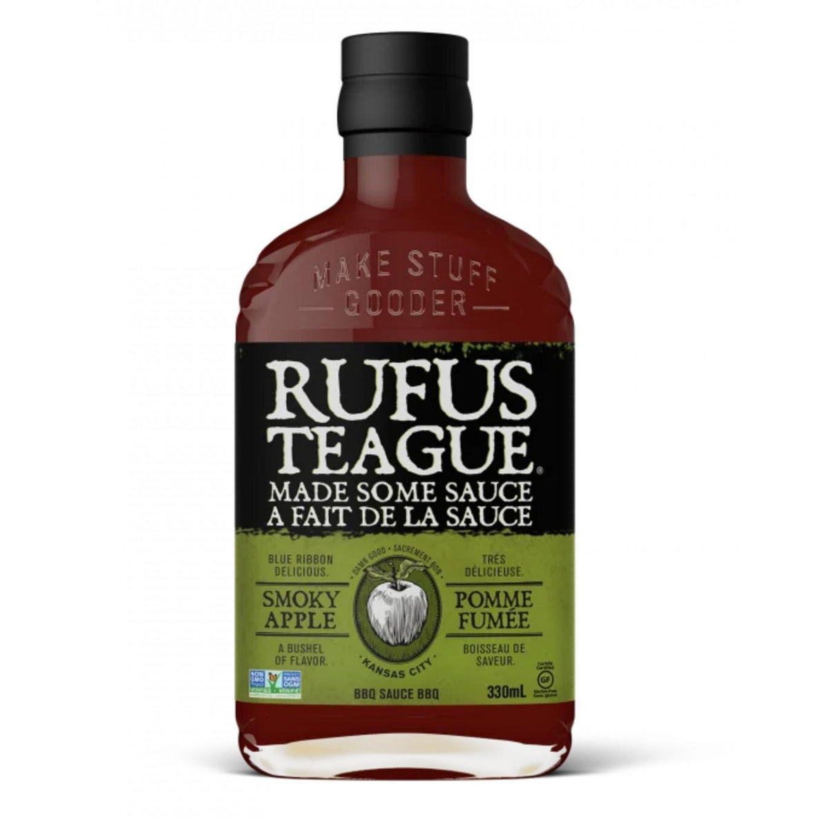 Rufus Teague Smoky Apple-BBQ Sauce-Balderson Village Cheese Store
