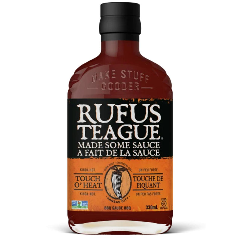 Rufus Teague Touch O'Heat-BBQ Sauce-Balderson Village Cheese Store