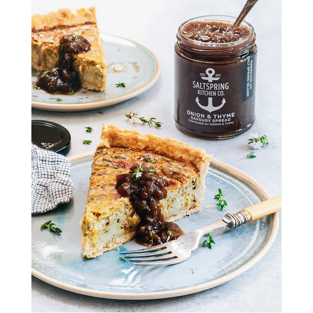 SaltSpring Kitchen - Onion & Thyme Savoury Spread-Spread-Balderson Village Cheese Store