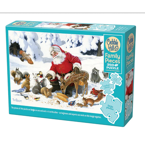 Santa Claus and Friends (Family) Puzzle-Jigsaw Puzzles-Balderson Village Cheese Store