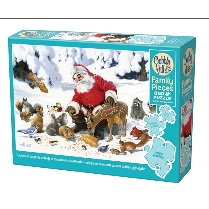 Santa Claus and Friends (Family) Puzzle-Jigsaw Puzzles-Balderson Village Cheese Store