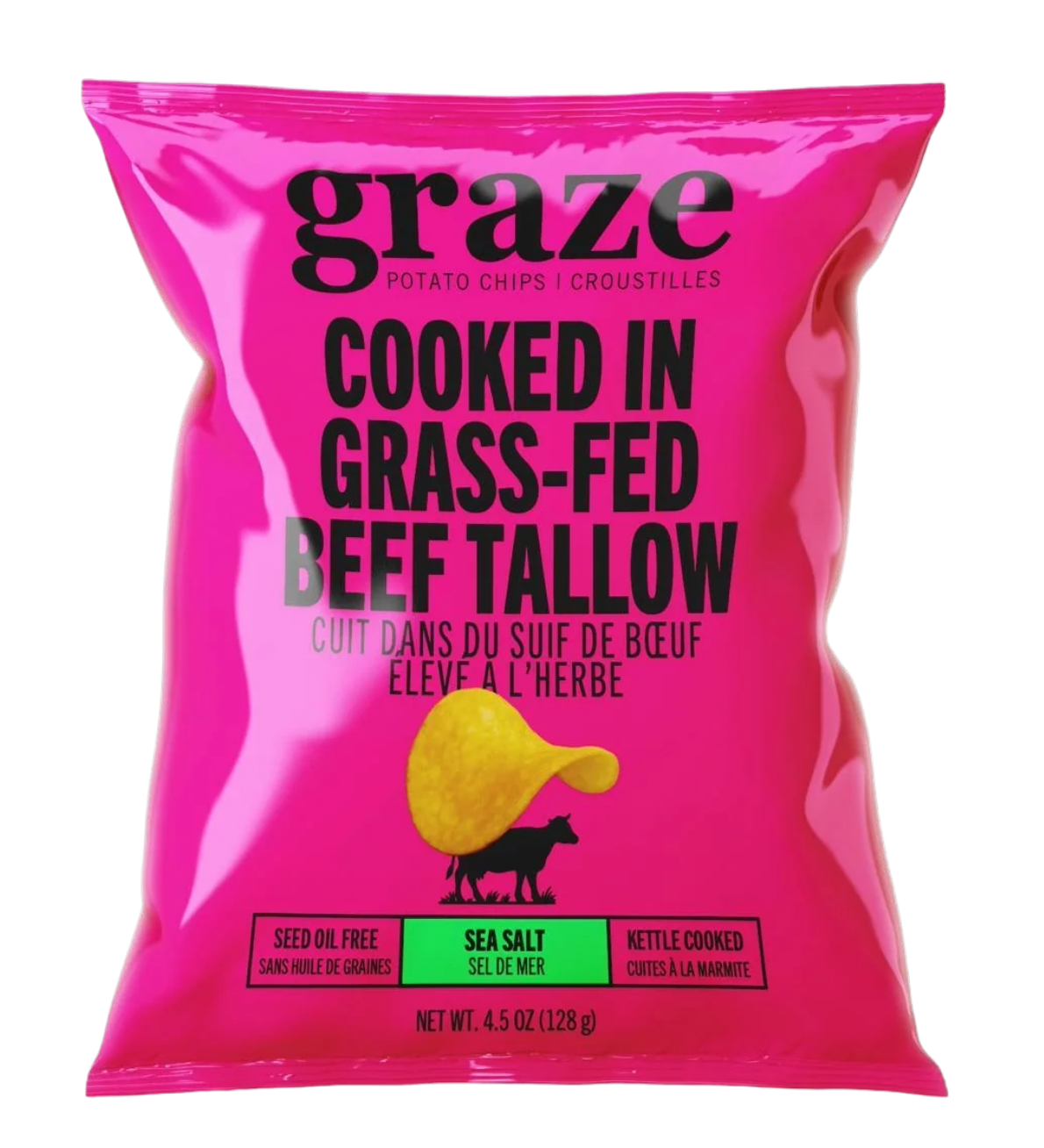 Graze Seas Salt Beef Tallow Chips