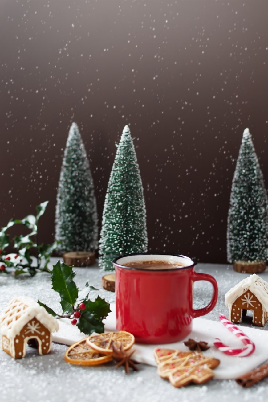 Santa Double Truffle Hot Chocolate Gift Cup – 58 g