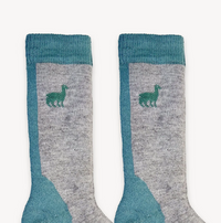 Alpaca Hiker Socks - Sky