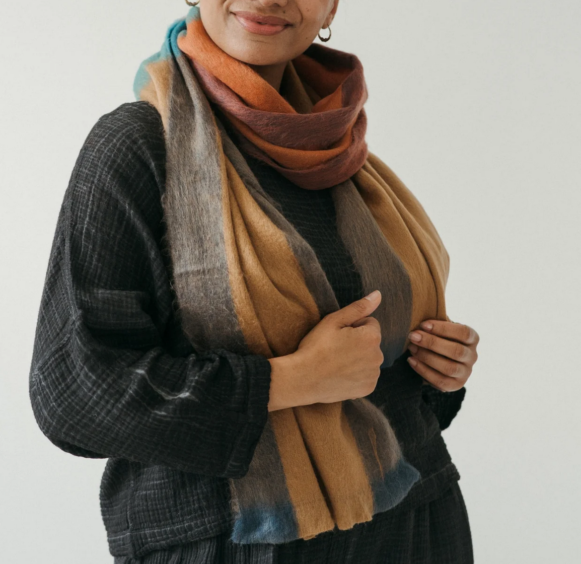 Alpaca Blend Scarf - Aspen