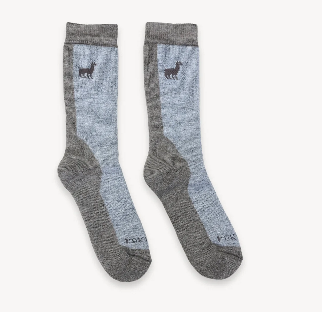 Alpaca Hiker Socks - Greige - X-Large