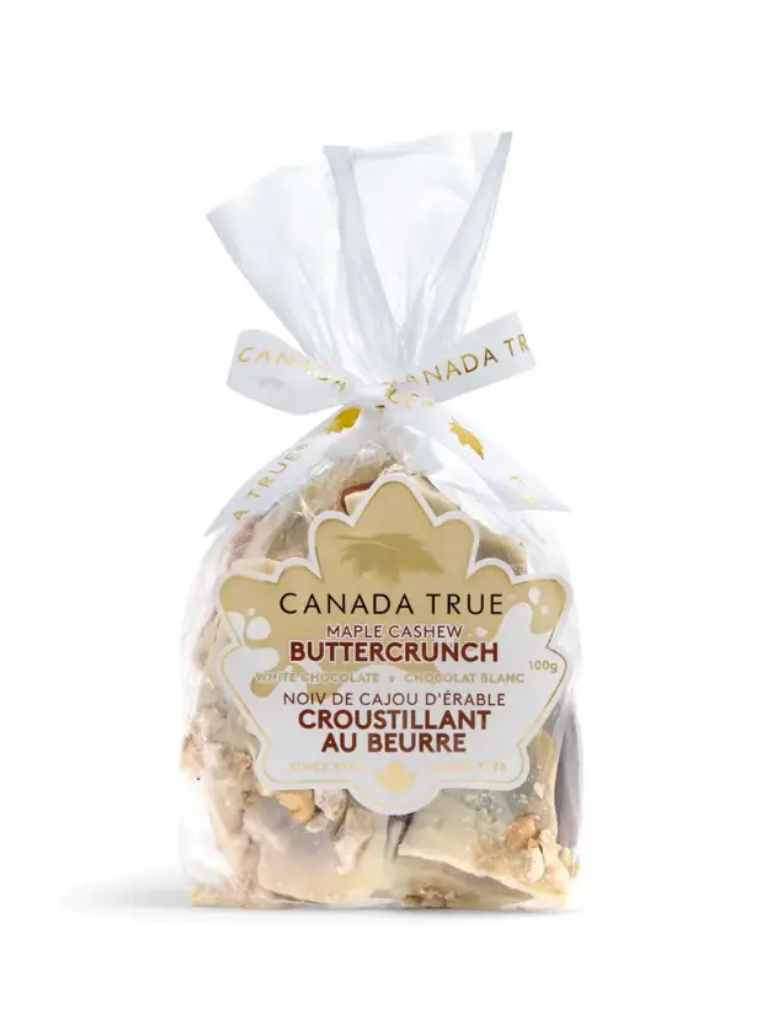 Buttercrunch White Chocolate Cashew Bar – 100 g