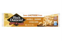 Black Diamond Lactose-Free Marble Cheddar – 400 g