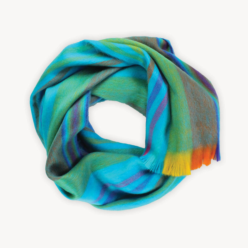 Seamless Scarf - Tropical Multi Stripe-Apparel & Accessories-Balderson Village Cheese Store