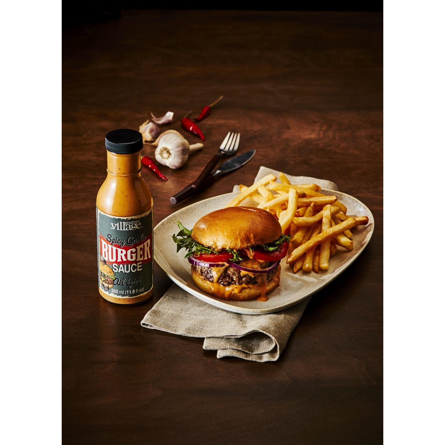 Spicy Garlic Burger Sauce-BBQ Sauce-Balderson Village Cheese Store