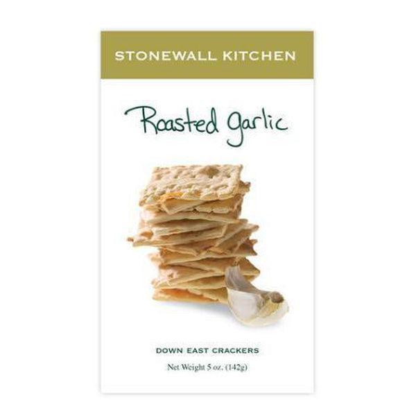 Stonewall Kitchen Roasted Garlic Crackers-Crackers-Balderson Village Cheese Store