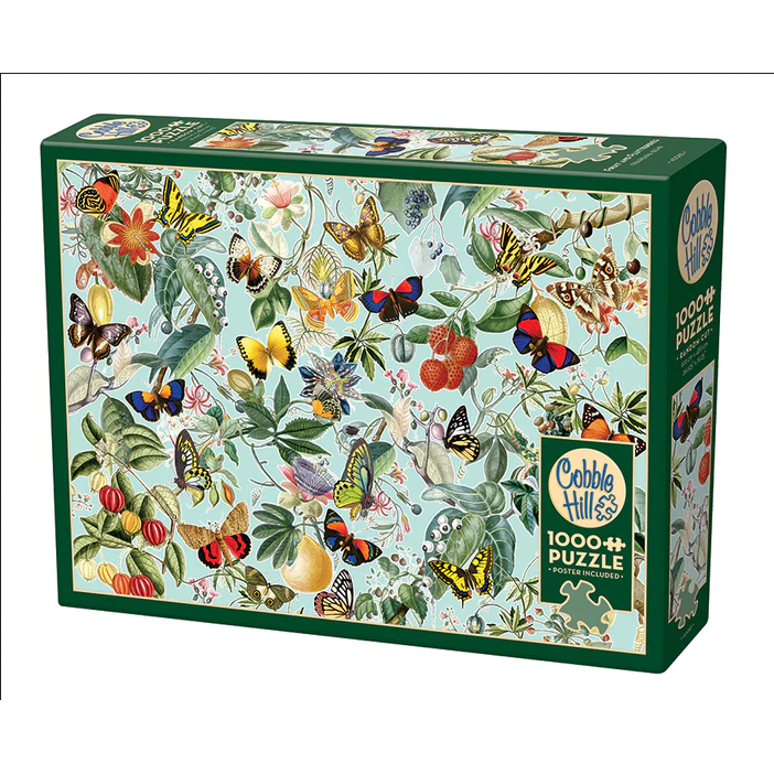 Succulent Garden Puzzle-Jigsaw Puzzles-Balderson Village Cheese Store