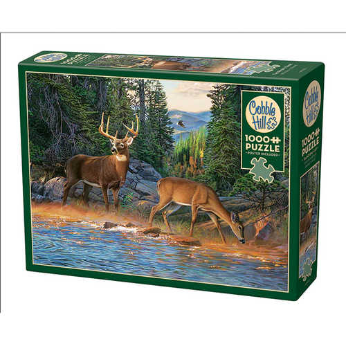 The River's Edge Puzzle-Jigsaw Puzzles-Balderson Village Cheese Store