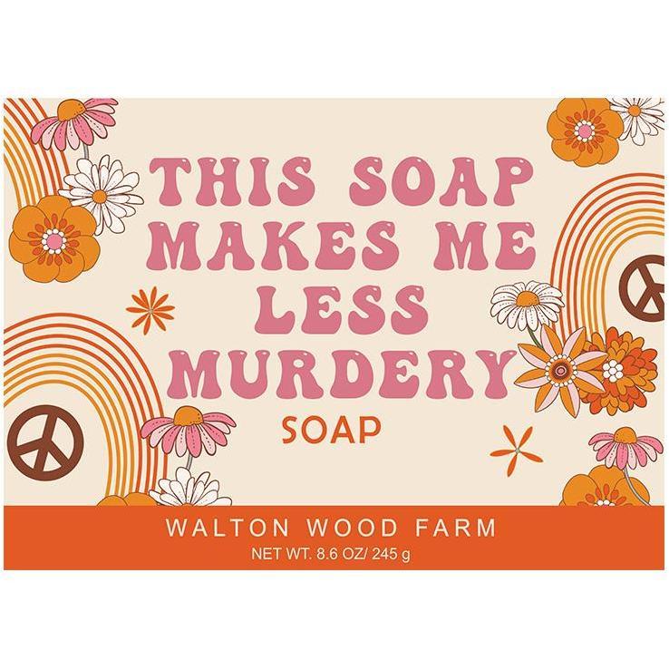 This Soap Makes Me Less Murdery-Bar Soap-Balderson Village Cheese Store
