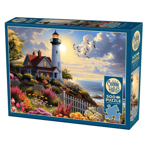 To The Lighthouse Puzzle-Jigsaw Puzzles-Balderson Village Cheese Store