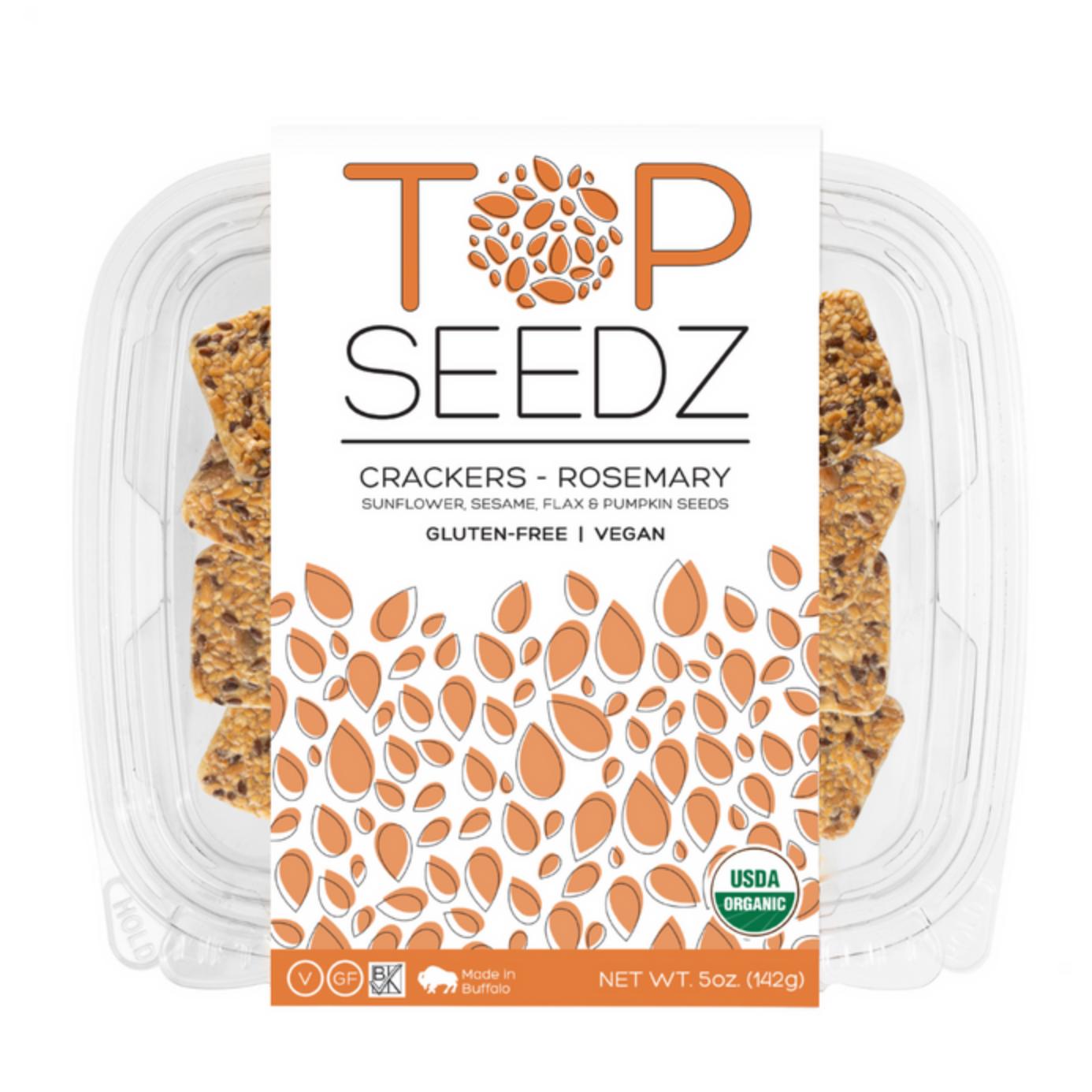 Top Seedz Rosemary Crackers-Crackers-Balderson Village Cheese Store