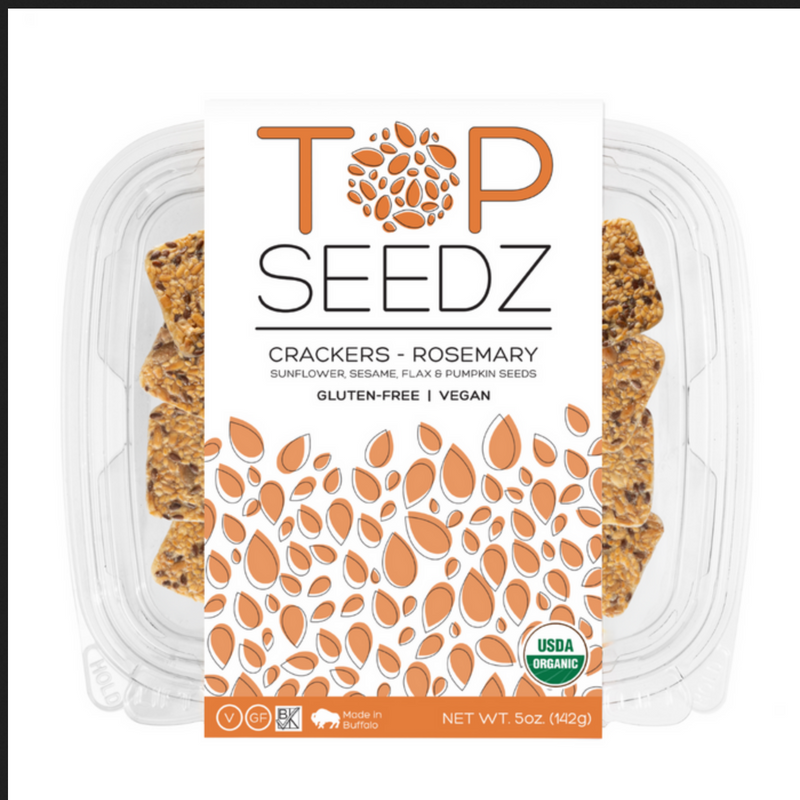 Top Seedz Rosemary Crackers-Crackers-Balderson Village Cheese Store