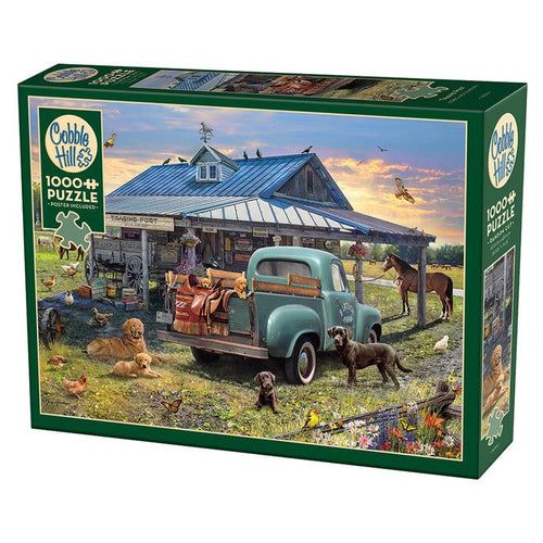 Trading Post Puzzle-Jigsaw Puzzles-Balderson Village Cheese Store