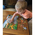 Triceratops & Friends Tray Puzzle-Jigsaw Puzzles-Balderson Village Cheese Store