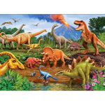 Triceratops & Friends Tray Puzzle-Jigsaw Puzzles-Balderson Village Cheese Store