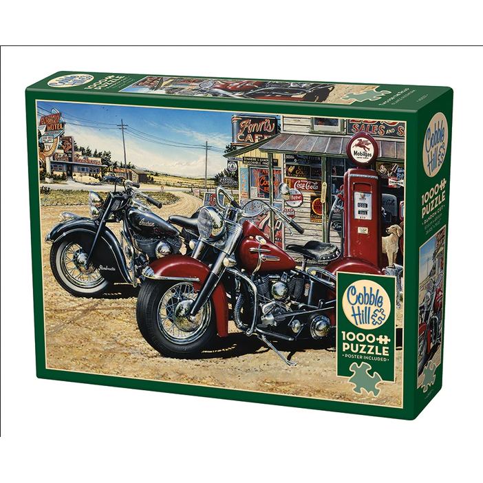 Two for the Road Puzzle-Jigsaw Puzzles-Balderson Village Cheese Store