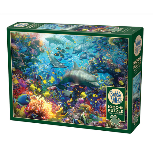 Vibrant Sea Puzzle-Jigsaw Puzzles-Balderson Village Cheese Store