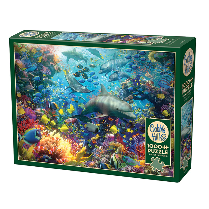 Vibrant Sea Puzzle-Jigsaw Puzzles-Balderson Village Cheese Store