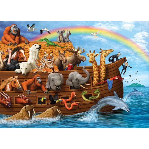 Voyage of the Ark Tray Puzzle-Jigsaw Puzzles-Balderson Village Cheese Store