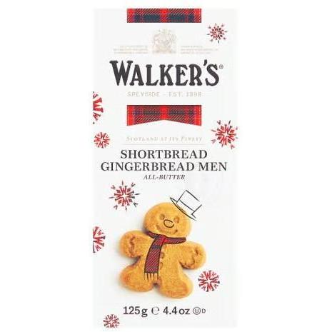 Walkers Holiday Gingerbread Men-Cookies & Biscuits-Balderson Village Cheese Store