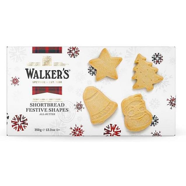 Walkers Holiday Shortbread Festive Shapes-Cookies & Biscuits-Balderson Village Cheese Store