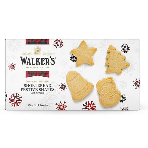 Walkers Holiday Shortbread Festive Shapes-Cookies & Biscuits-Balderson Village Cheese Store