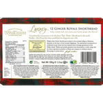 Walker's Luxury Ginger Royals Shortbread-Cookies & Biscuits-Balderson Village Cheese Store