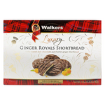 Walker's Luxury Ginger Royals Shortbread-Cookies & Biscuits-Balderson Village Cheese Store