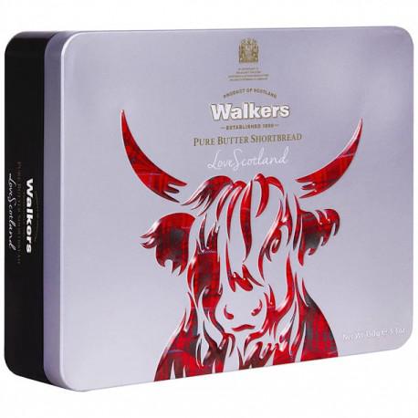 Walkers Shortbread Highland Cow Tin-Cookies & Biscuits-Balderson Village Cheese Store