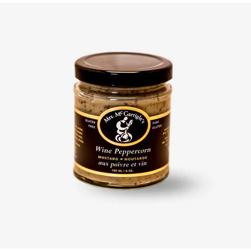 Wine Peppercorn Mustard-Mustard-Balderson Village Cheese Store