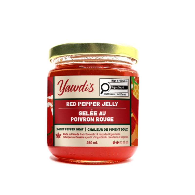 Yawdi's Red pepper Jelly-Dip-Balderson Village Cheese Store