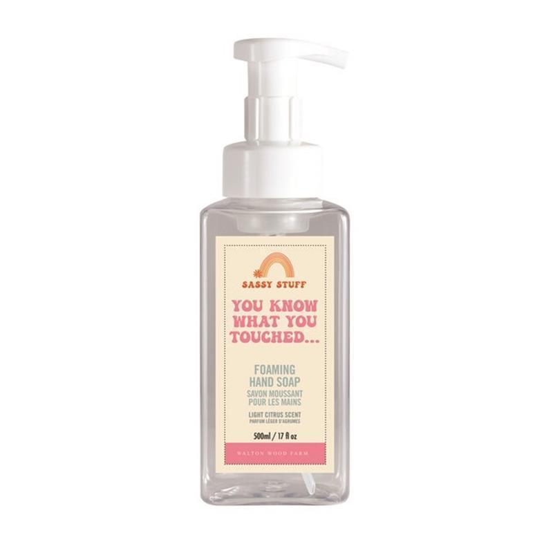 You Know What You Touched Foaming Hand Soap-Bar Soap-Balderson Village Cheese Store