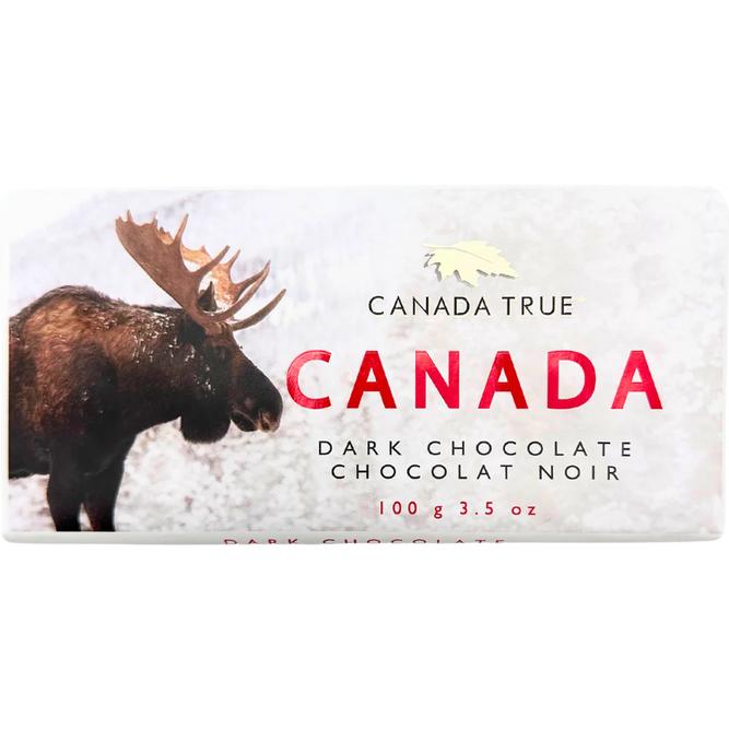 Canada True Dark Chocolate Bar Moose-Cookies & Biscuits-Balderson Village Cheese Store