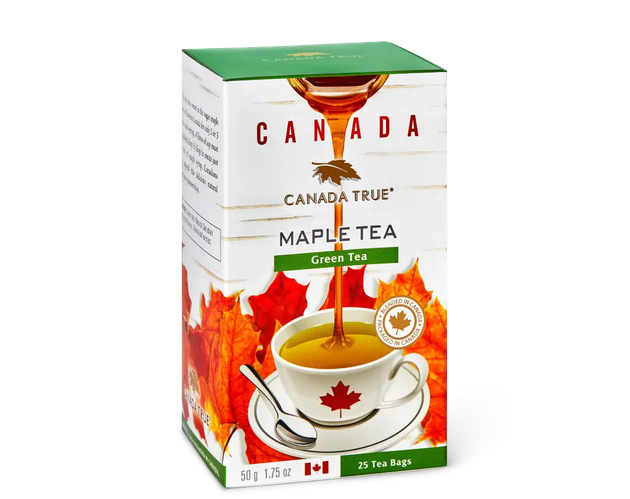 Canada True Maple Green Tea 25 Bags-Tea-Balderson Village Cheese Store